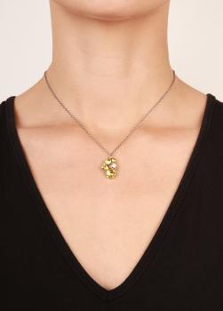 Gelb - Petit Glamour - Halskette von Konplott